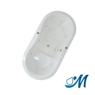 BANHEIRA OFURO OVAL DUPLO