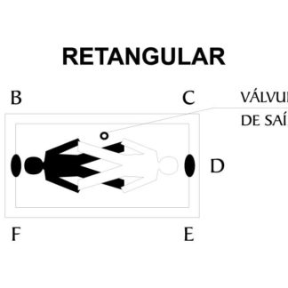Acoplamento do motor - Banheira Retangular