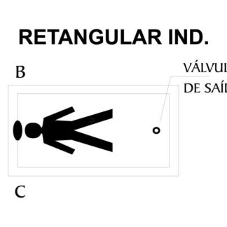 Acoplamento do motor - Banheira Retangular Individual